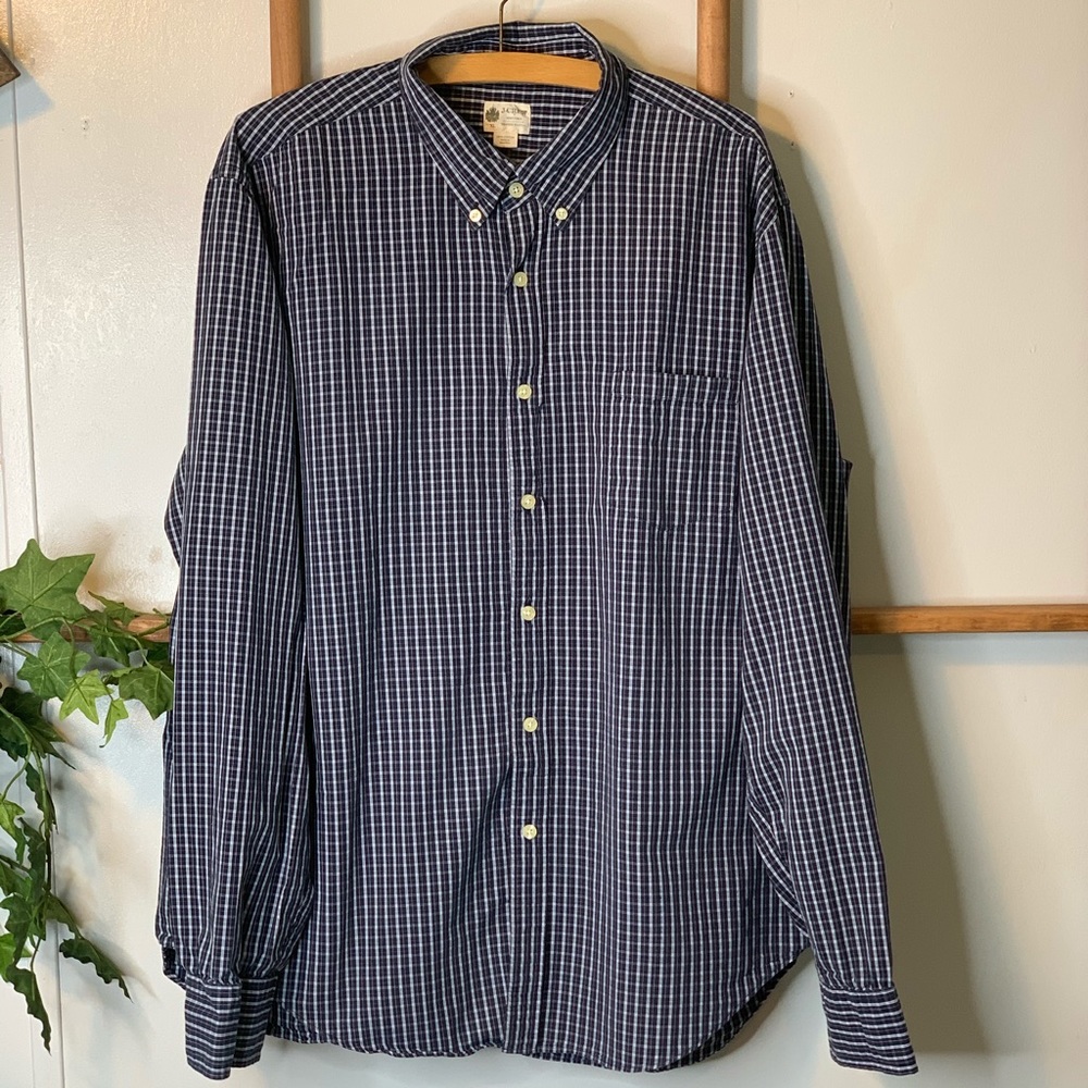 J CREW button down Sz XL tailored fit